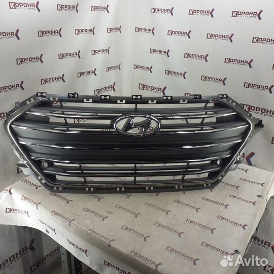 Решетка радиатора hyundai elantra 16