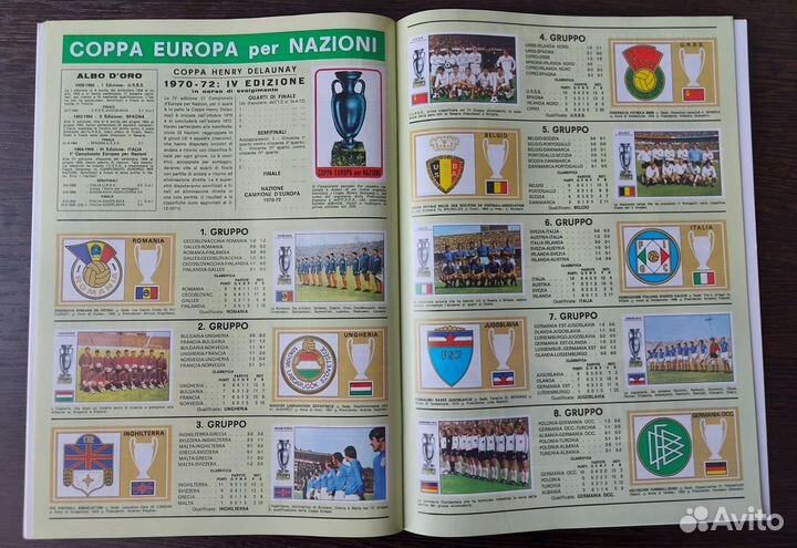 Panini Calciatori Кальчатори 1971-72