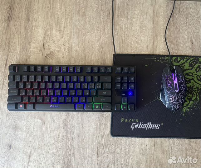 Клавиатура + мышь игровые