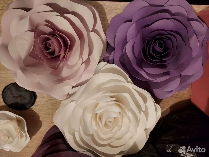 Цветы из бумаги