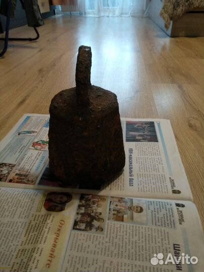 Гиря пудовая весовая