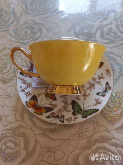 Чайная пара фарфор 