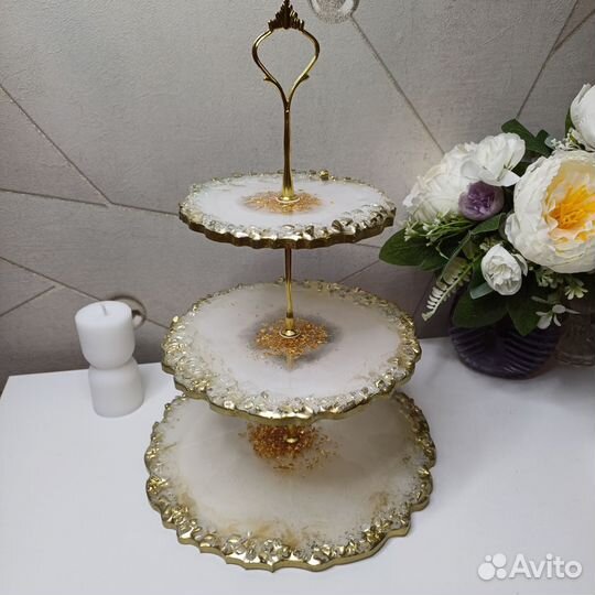 Фруктовница из эпоксидной смолы