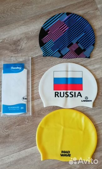 Шапочки для плавания
