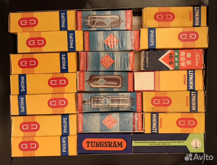Радиолампы импортные и СССР (новые)