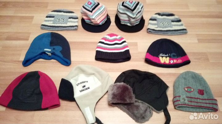 Разные Шапки р.50-54, Reima р.52-54, Icepeak р.54