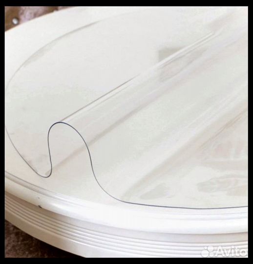 Гибкое стекло, пленка пвх на стол