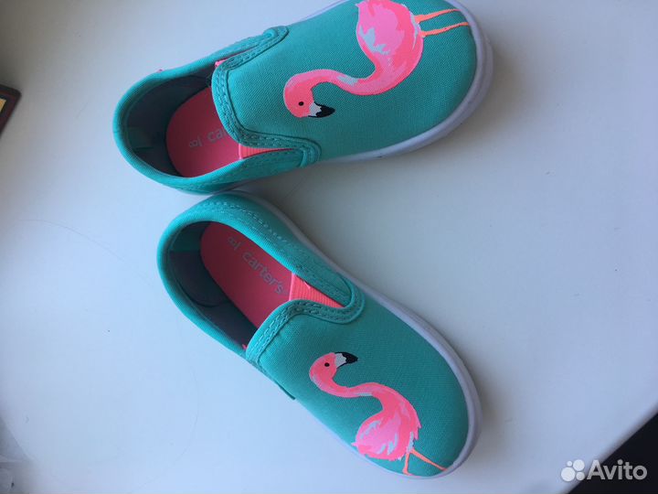 Ботинки слипоны carters новые