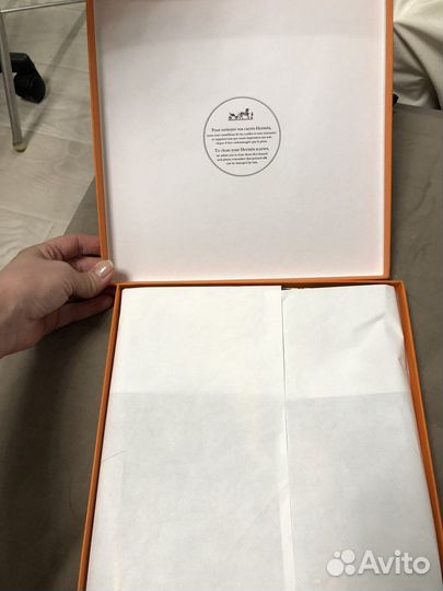 Шелковый платок hermes новый