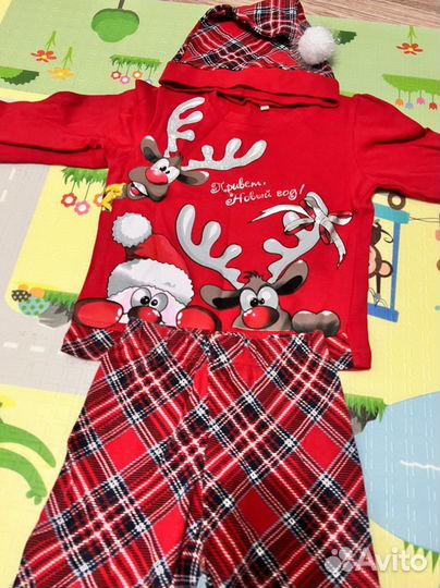 Новогодний костюм для малыша 86