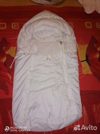 Конверт на выписку зимний