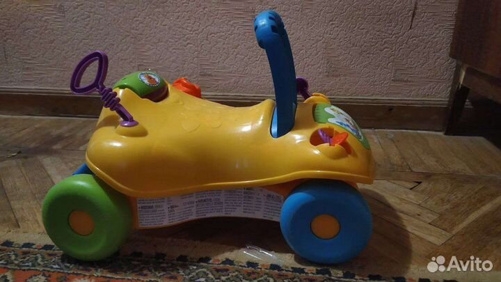 Машинка-каталка 2 в одном