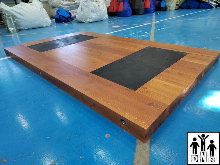 Помост для становой тяги эконом с морением DNN