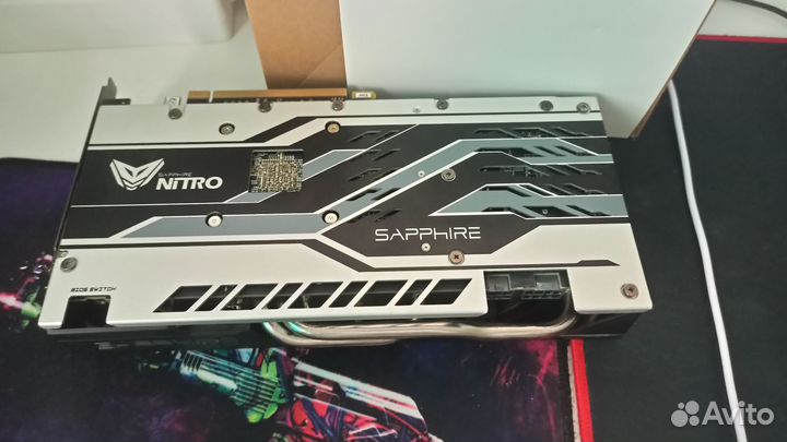 Видеокарта Sapphire nitro+ Radeon RX 580 gddr5