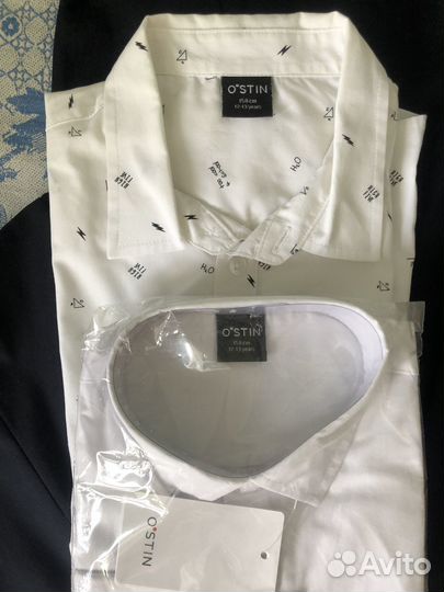 Костюм школьный + 2 рубашки на мальчика