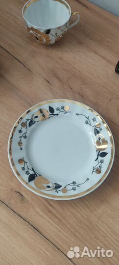 Сервиз чайный Золотая роза Вербилки