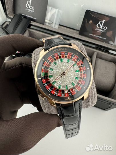 Часы Jacob & Co Casino CA100.AB 44mm Black