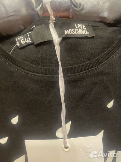 Футболка женская love moschino новая S-M