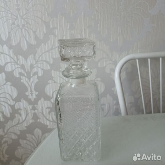 Хрустальный штоф графин