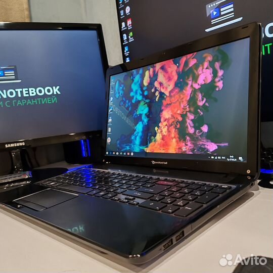 Мощный ноутбук SSD/HDD озу16гб 2видеокарты