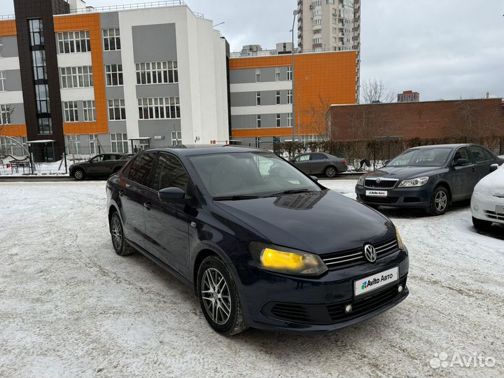 Volkswagen Polo 1.6 МТ, 2012, 193 000 км