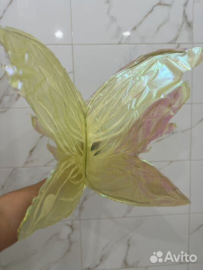 Крылья бабочки феи эльфа детские