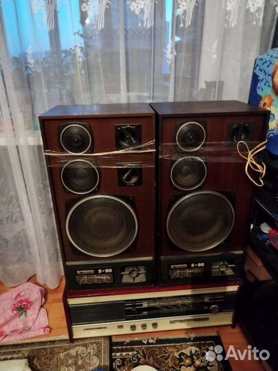 Акустические колонки СССР