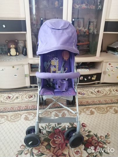 Прогулочная коляска трость бу