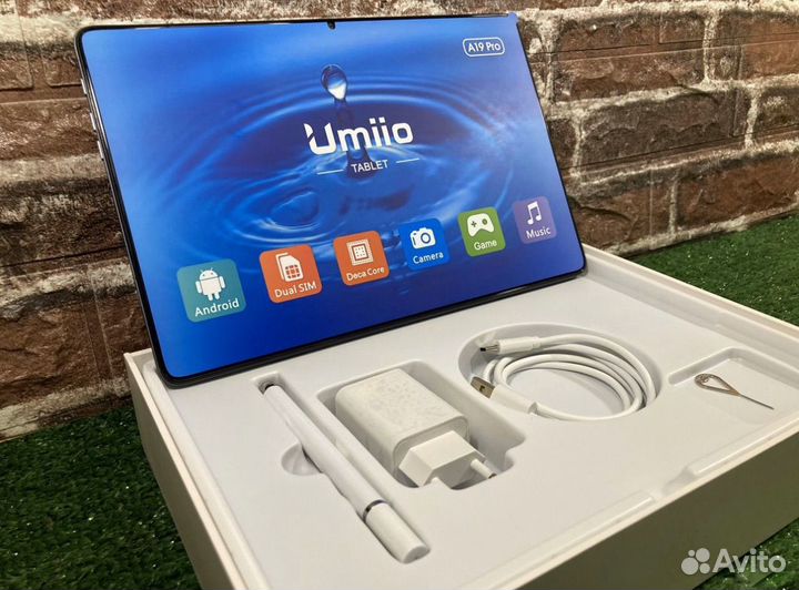 Планшет umiio a10 pro новый, запакован