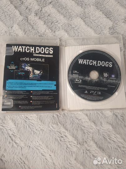 Диск Watch dogs ps3