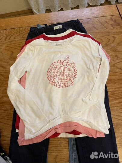 Вещи пакетом на девочку 122 128