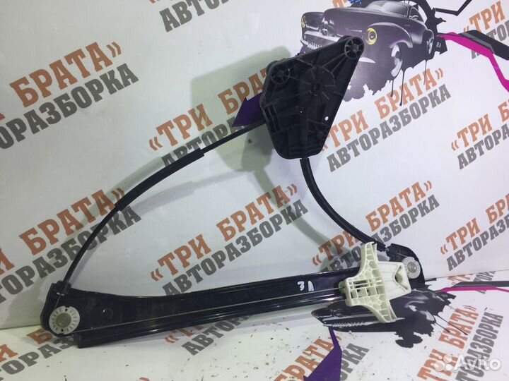 Шкода Стеклоподъемник задний левый (механический)