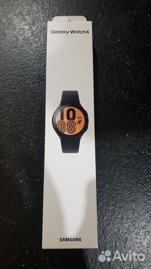 Смарт-часы Samsung Galaxy Watch4 44mm черный (SM-R