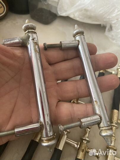 Ручки мебельные, металлические