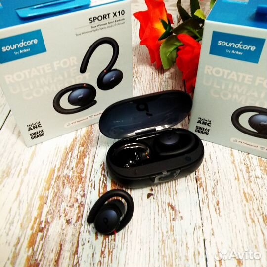 Беспроводные наушники Soundcore Sport X 10