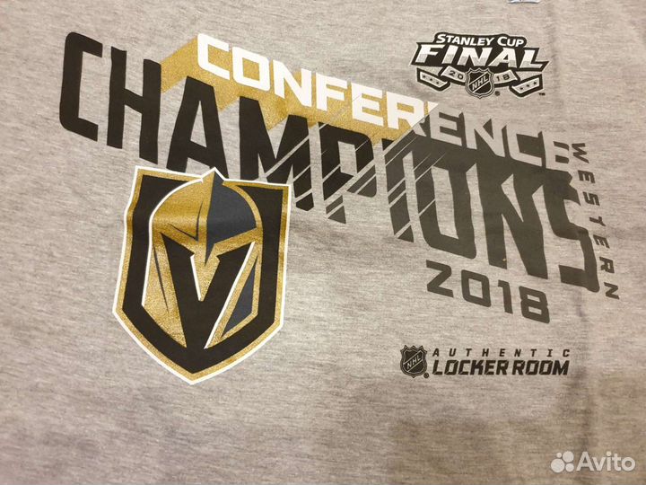 Хоккейная футболка Vegas golden knights, nhl. р. L