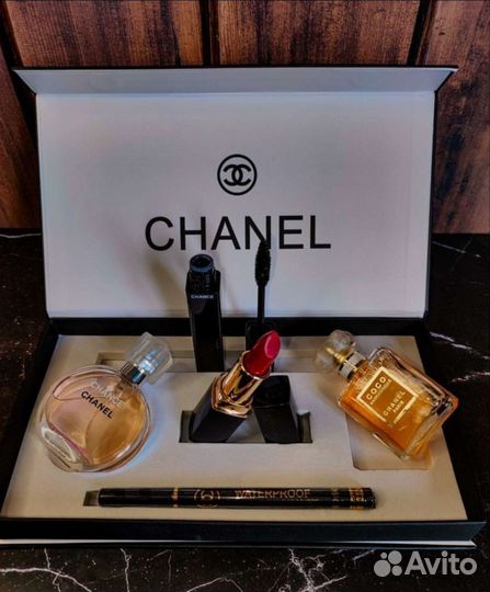 Парфюмерный набор Шанель 5в1