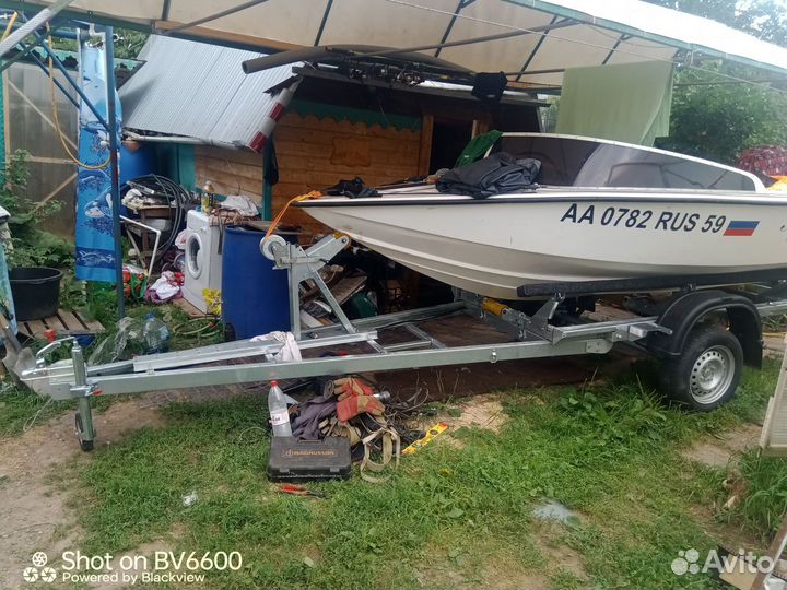 Лодка мотор прицеп
