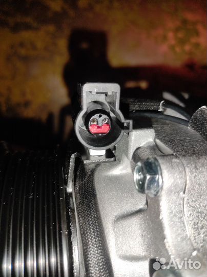 Новый компрессор кондиционера Ford focus, fiesta