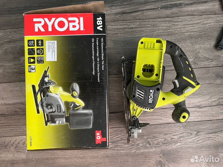 Аккумуляторный плиткорез Ryobi 18В ONE+