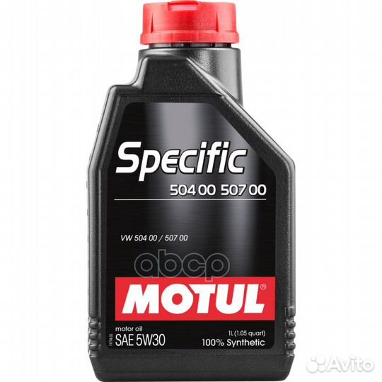 Motul specific 5W30 VW 50400/50700 5L motul