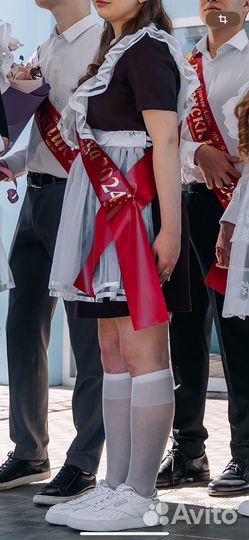 Школьный фартук и платье