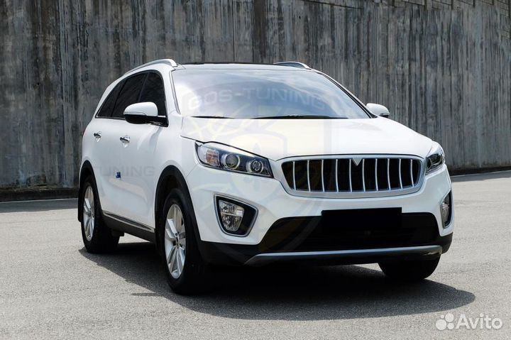 Решетка радиатора Киа Соренто Прайм