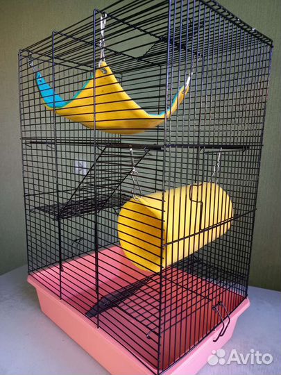 Клетка для хомяка, крысы, дегу