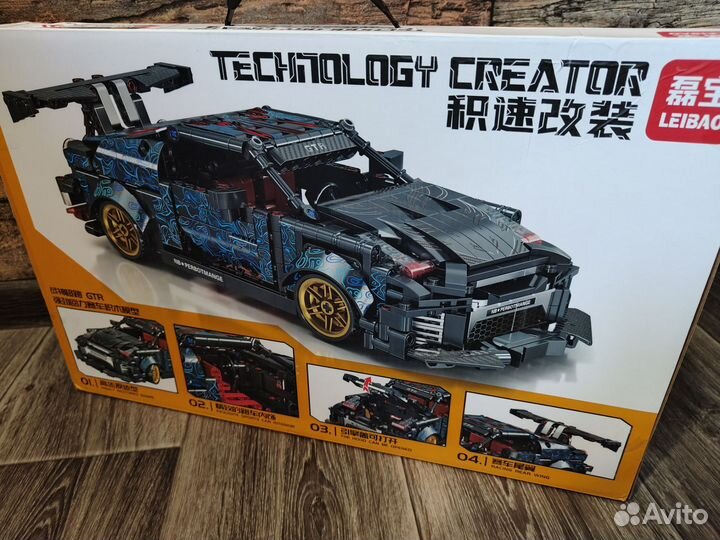 Конструктор Лего Техник Спорткар Nissan GTR (новый