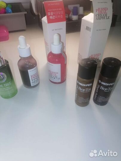 Сэт косметики Корея Red peel