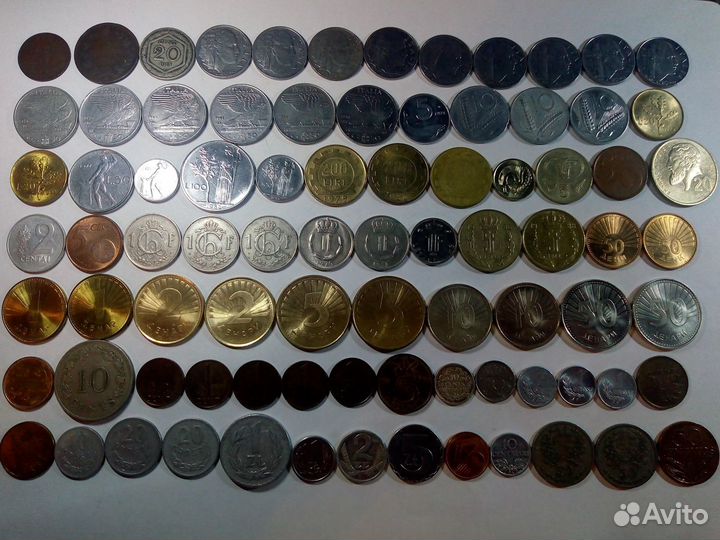 Монеты стран Европы регулярного чекана-1