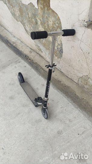 Детский снегокат самокат 2в1