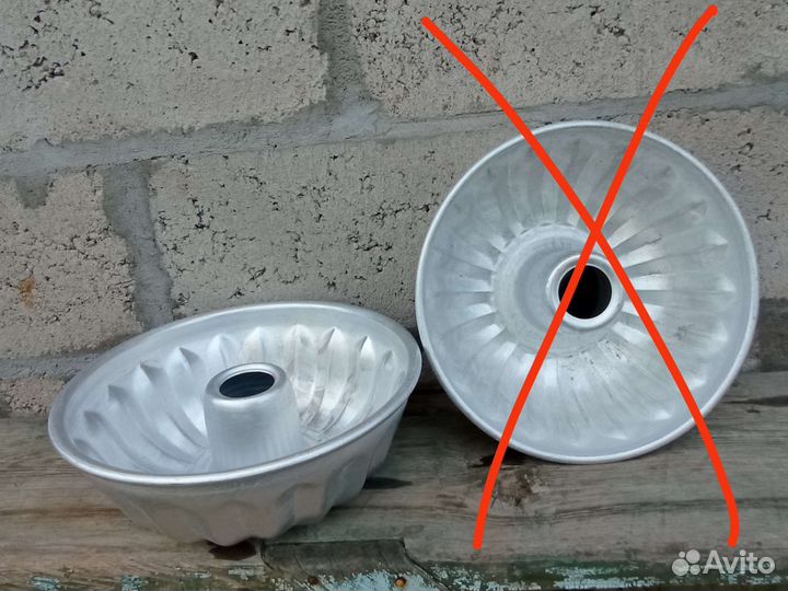 Форма для кекса, ступка СССР