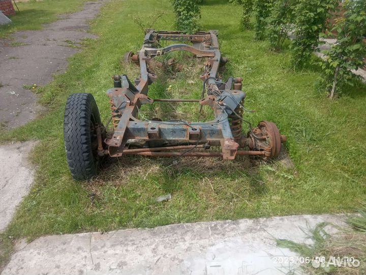 Рама с мостами для УАЗ-469